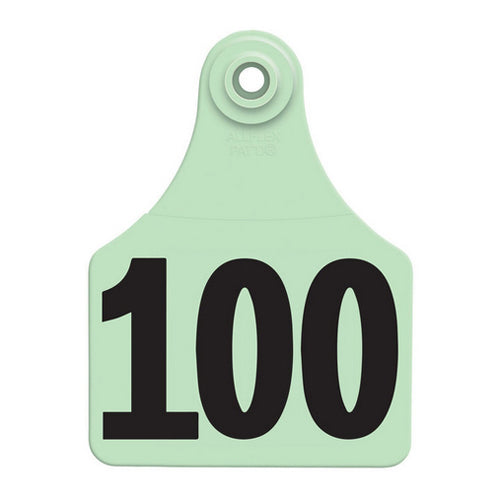 Allflex Global Large Numbered Tags 76-100 Green 1 Count by Allflex