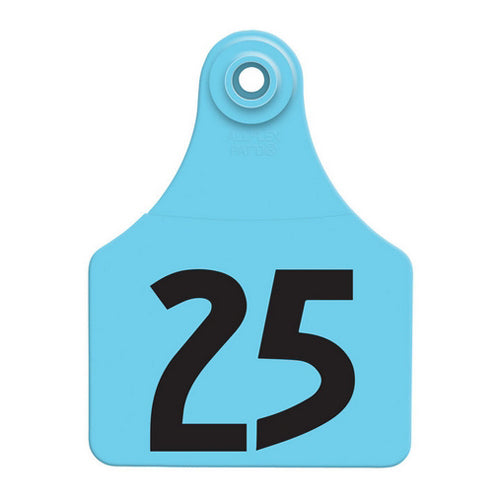 Allflex Global Large Numbered Tags 1-25 Blue 1 Count by Allflex