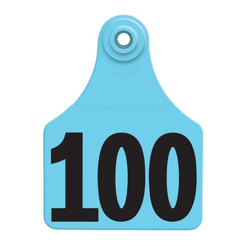 Allflex Global Large Numbered Tags 76-100 Blue 1 Count by Allflex