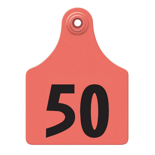 Allflex Global Maxi Numbered Tags 26-50 Red 1 Count by Allflex