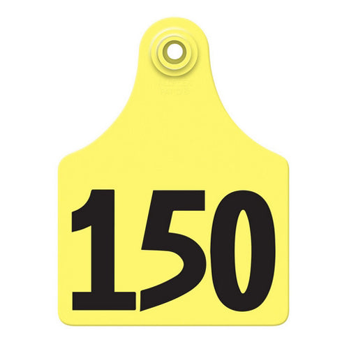 Allflex Global Maxi Numbered Tags 126-150 Yellow 1 Count by Allflex