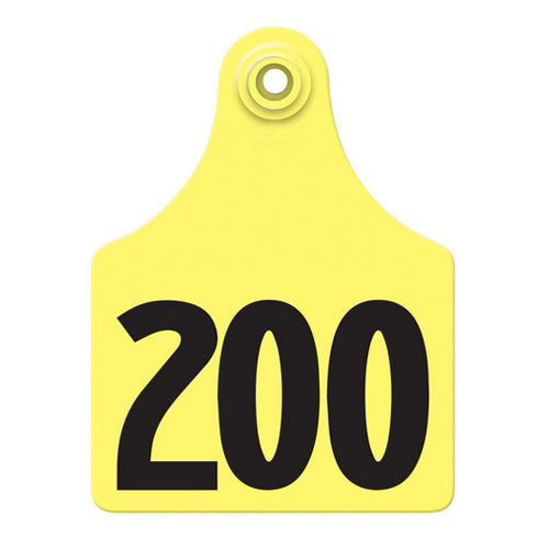 Allflex Global Maxi Numbered Tags 176-200 Yellow 1 Count by Allflex