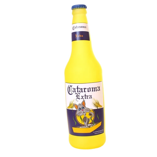 Silly Squeaker Beer Bottle Cataroma 1 Each by Silly Squeaker