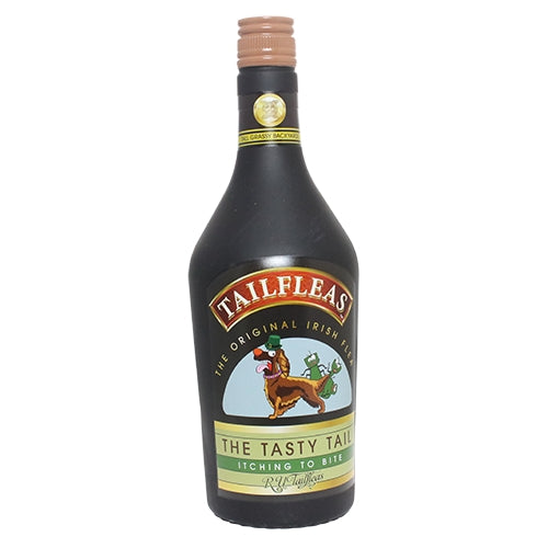 Silly Squeaker, Silly Squeaker Liquor Bottle Tailfleas, 1 Each