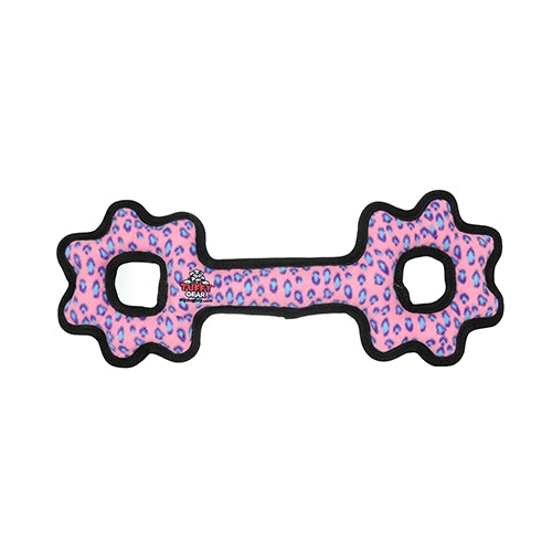 Tuffy, Tuffy Ultimate Tug-O-Gear Pink Leopard, 1 Each