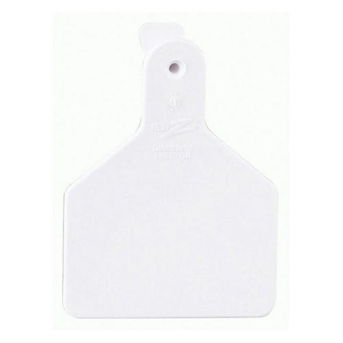 Z1 No-Snag Blank Calf Tags White 1 Count by Z Tags