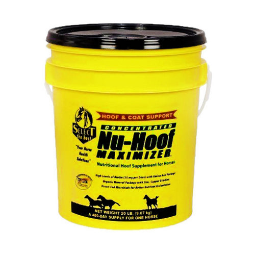 Nu-Hoof Maximizer Hoof Supplement For Horses 20 Lbs by Select The Best