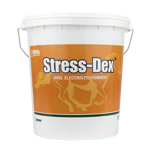 Ideal, Stress-Dex Orange-Flavored Oral Electrolyte For Horses Powder, 20 Lbs