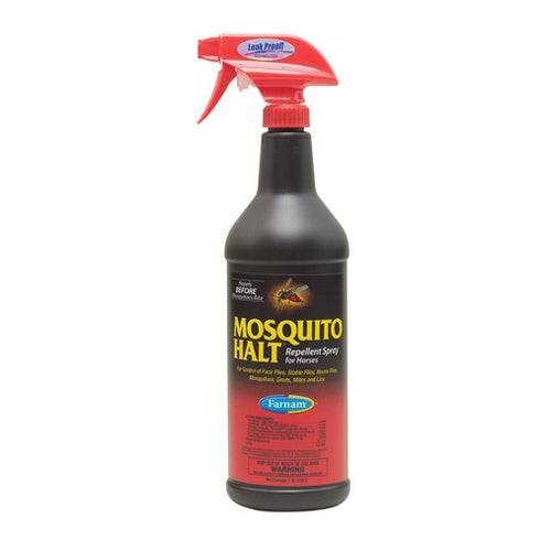 Farnam, Mosquito Halt Repellent Spray for Horses, 32 Oz