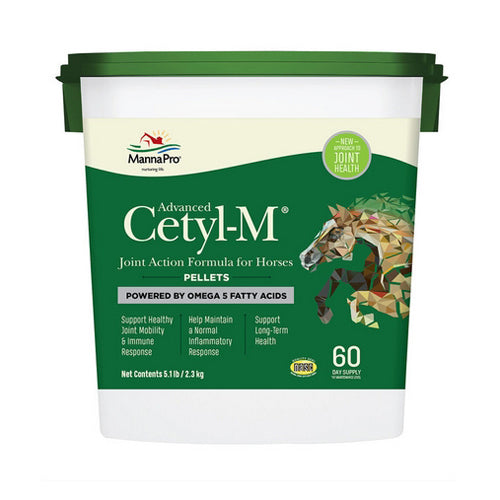 Advanced Cetyl-M Joint Action Formula For Horses Pellets 5.1 Lbs by Cetyl-M