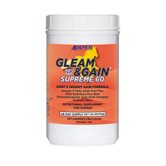 Gleam & Gain Supreme 60 Nutritional Supplement For Horses 3 Lbs by Adeptus