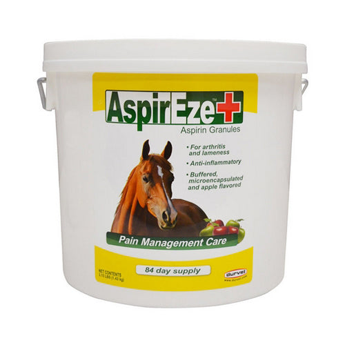 Aspireze+ Aspirin Granules For Horses 3.15 Lbs by Durvet