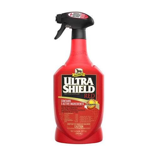 Absorbine, Ultra Shield Red Fly Spray for Horses, 32 Oz