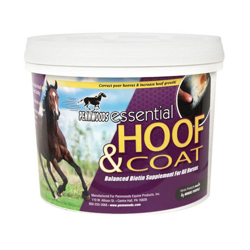 Pennwoods, Essential Hoof & Coat Supplement For Horses, 4 Lbs
