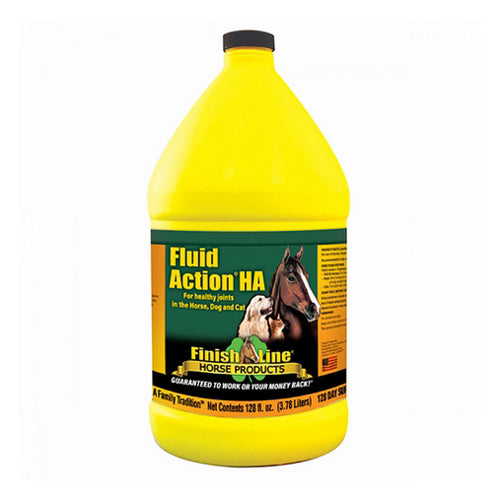 Finish Line Horse Products, Inc., Fluid Action Ha Joint Supplement Liquid, 1 Gallon