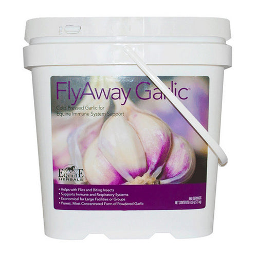 Flyaway Garlic Immune System Support Supplement For Horses 6 Lbs by Equilite Herbals
