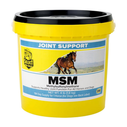 Msm Joint Supplement For Horses 4 Lbs by Select The Best