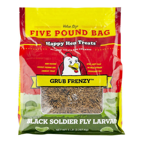 Grub Frenzy 5 Lbs by Happy Hen Treats