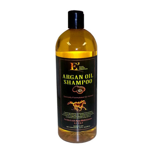 E3 Elite Equine Evolution, E3 Argan Oil Shampoo, 32 Oz