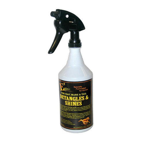 E3 Elite Equine Evolution, E3 Detangles & Shines, 32 Oz