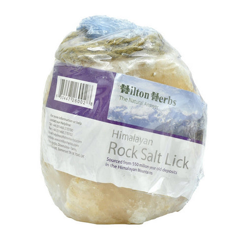 Hilton Herbs, Himalayan Rock Salt Lick Medium, 6.6 Lbs