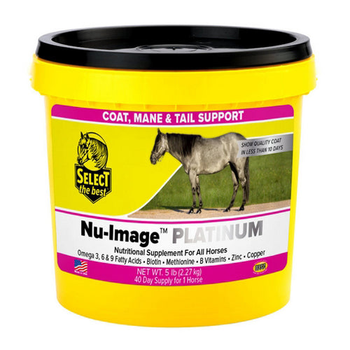 Select The Best, Nu-Image Platinum Nutritional Supplement For Horses, 5 Lbs
