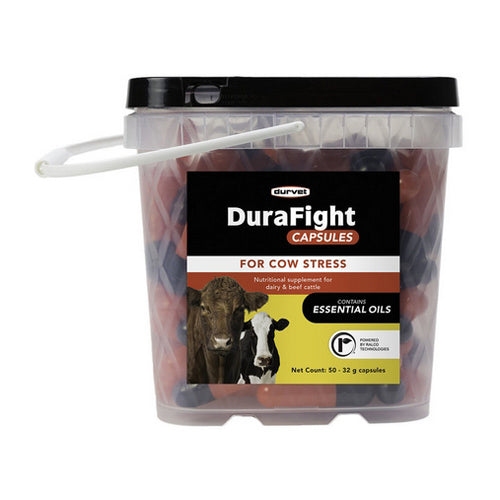 Durafight Capsules For Cow Stress 50 Count by Durvet