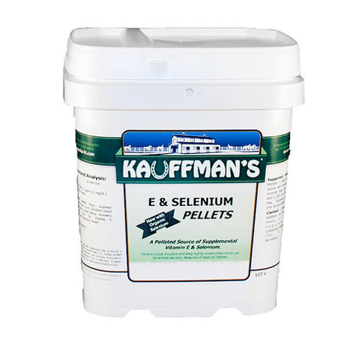 Kauffmans, Vitamin E & Selenium Equine Supplement Pellets, 12 Lbs