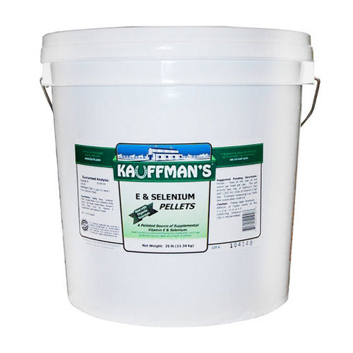Kauffmans, Vitamin E & Selenium Equine Supplement Pellets, 25 Lbs