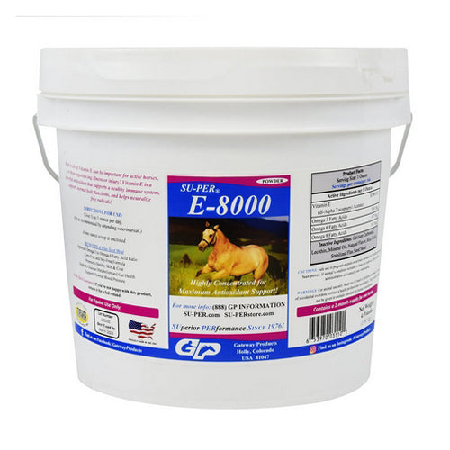 Su-Per E-8000 Powder Horse Supplement 4 Lbs by Gateway Products