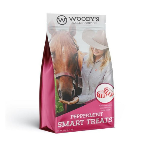 Woodys Horse Nutrition, Smart Treats For Horses - Peppermint, 5 Lbs