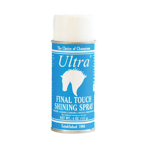 Ultra Final Touch Shining Spray for Horses 4 Oz by Ultra