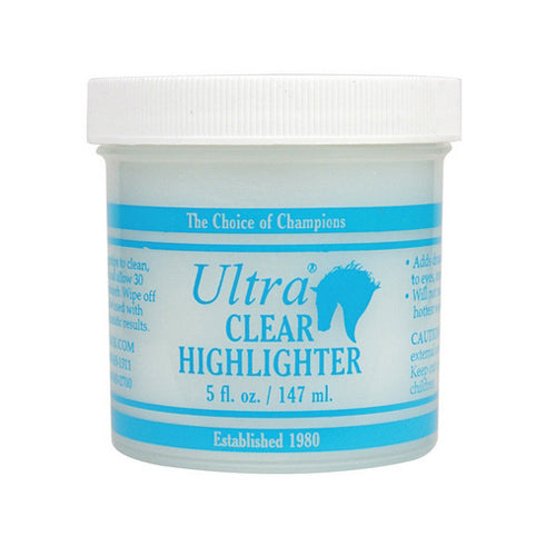 Ultra Face Highlighter for Horses - Clear, 5 fl oz 5 Oz by Ultra