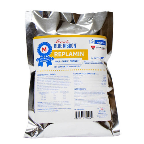 Replamin Pull-Thru Cattle Drench 10 Oz by Vets Plus, Inc.