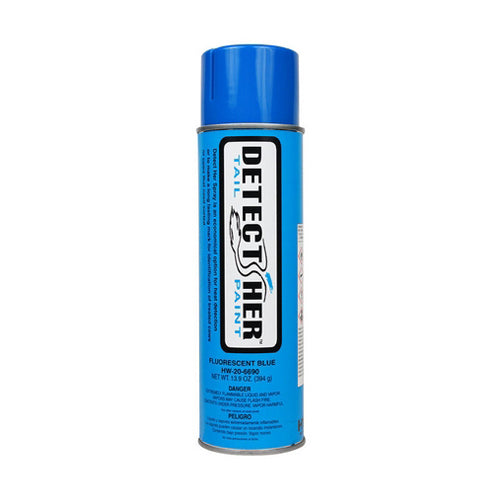 Detect-Her Inverted Tail Paint Spray - Fluorescent Blue 13 Oz by Detect-Her