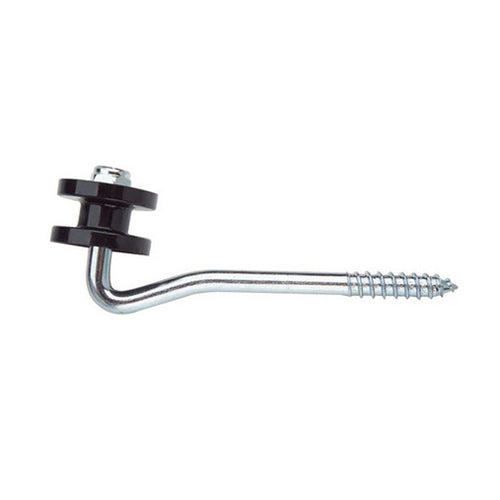 Corner Lag Insulators Black 5 Packets by Gallagher