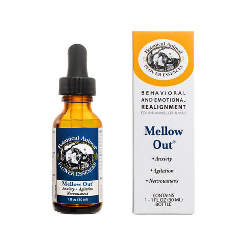Mellow Out Essence for Pets 1 Oz by Botanical Animal Flower Essences