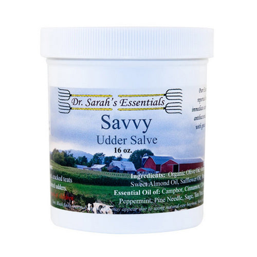 Savvy Udder Salve 16 Oz by Dr. Sarahs Essentials