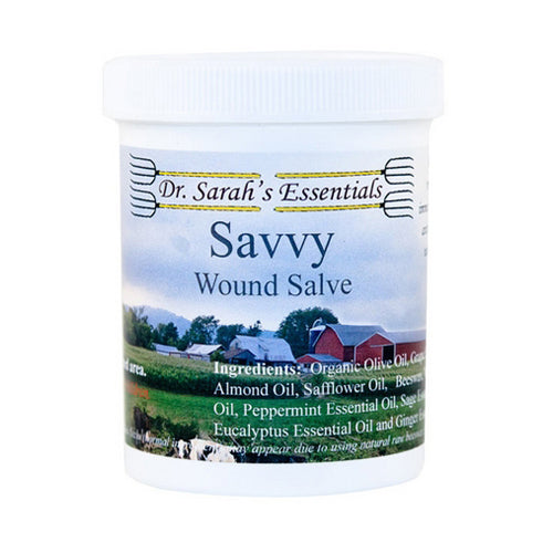 Savvy Wound Salve 8 Oz by Dr. Sarahs Essentials