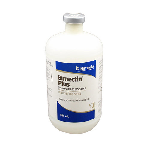Bimectin Plus Cattle Injection 500 Ml by Bimeda