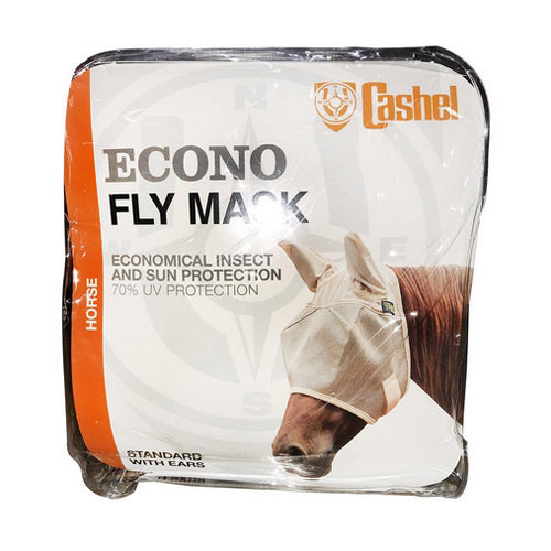 Econo Fly Mask With Ears Horse Beige 1 Count by Cashel
