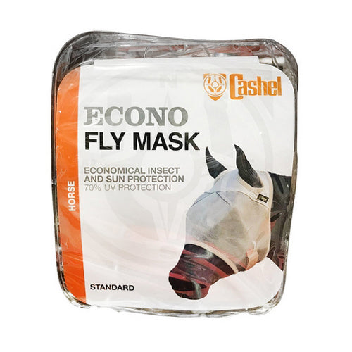 Econo Fly Mask Without Ears Horse Beige 1 Count by Cashel