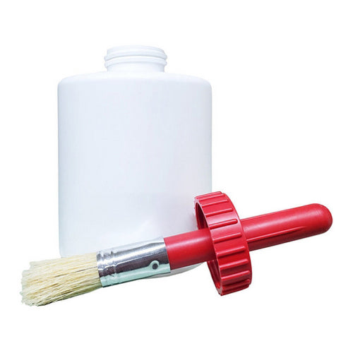 Hoof Oil Jar with Brush w/brush 32 Oz by Jacks, Inc.
