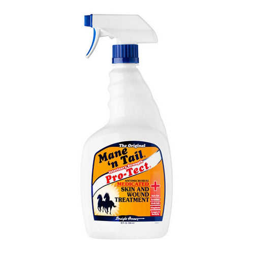 Mane 'N Tail Pro-Tect Antimicrobial Medicated Spray 32 Oz by Mane N Tail