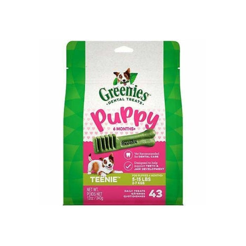 Greenies Puppy Teenie Treat Pack 12 Oz by Greenies