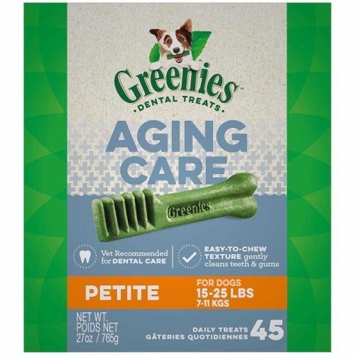 Greenies Aging Care Petite Tub Treat Pack 27 Oz by Greenies