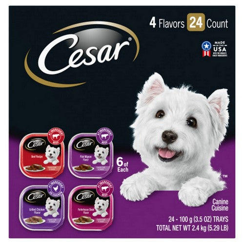 Pedigree, Cesar Classic Multipack, 3.5 Oz (Case of 24)