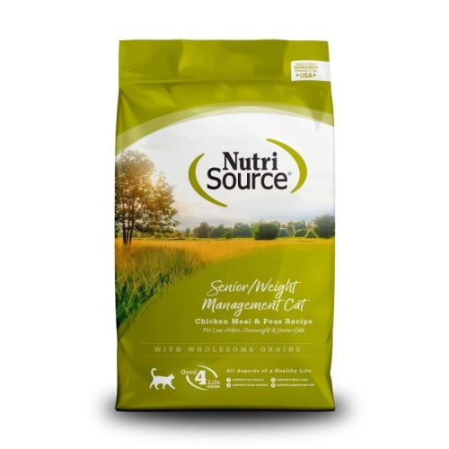 Nutrisource Cat Senior Weight Managment Chicken & Rice 6.6 Lbs by Nutrisource/Tuffys