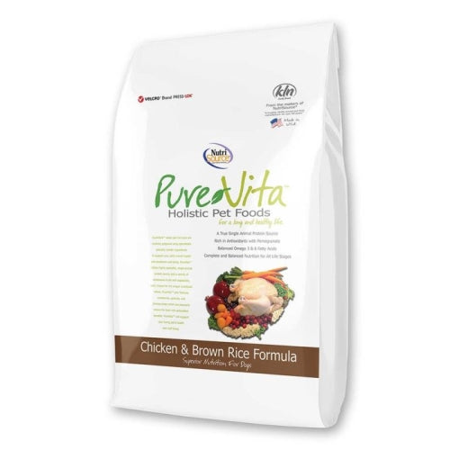 Nutrisource Pure Vita Chicken & Brown Rice Dog Food (8 Per Bale) 5 Lbs by Nutrisource/Tuffys