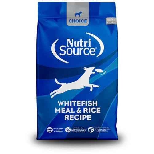 Nutrisource Choice Whitefish Meal & Rice Dog Food 5 Lbs by Nutrisource/Tuffys